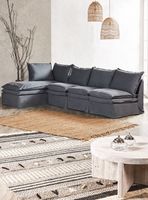 Sofá Seccional Lino Agra Izquierdo 5 Cuerpos