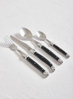 Set Cubiertos Black 24 Piezas