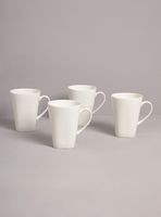 Set 4 Mugs Porcelana