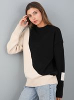 Sweater Bicolor Manga Larga