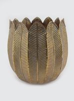 Macetero Hojas 29.5 cm