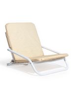Silla Plegable Sunset Beige Líneas