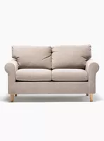 Sofá Retro Tela 2 Cuerpos