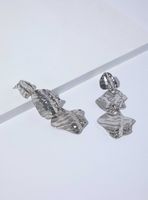 Aros Colgantes Metal Look Rústico