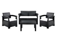 Juego de Living Ibiza Sofá 2C + 2 Sillones + Mesa Northwest