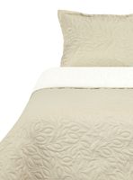 Quilt 1.5 Plazas Hojas Sherpa