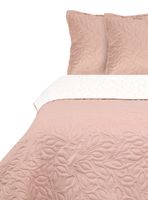 Quilt Sherpa Hojas 2 Plazas