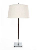 Lámpara Diseño 3 de Sobremesa Cromo 77 x 40 cm