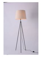 Lámpara de Pie Negro