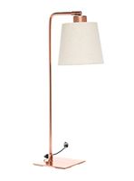 Lámpara de Sobremesa Cobre Blanco