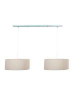 Lámpara Diseño 3 Colgante Metal 2 Luces