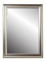 Espejo Rectangular Oslo Plata 87 x 62 cm