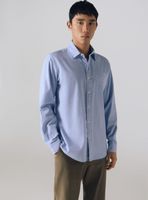 Camisa Twill Print Cuadros