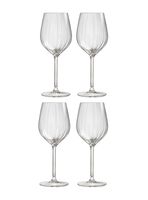 Set de 4 Copas Plisse Vino Blanco 380 ml