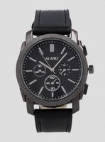 Reloj Análogo Hombre Black