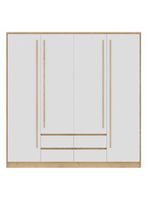 Clóset Astor 4 Puertas 4 Cajones