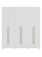 Clóset Opus 6 Puertas 2 Cajones Blanco