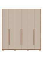 Clóset Safira 6 Puertas 3 Cajones Beige