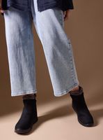 Botín Efecto Pelo Cuña Mujer