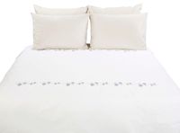 Funda Nina Herrera de Plumón Enredadera Uva King Plazas