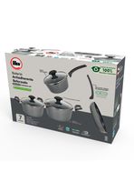 Batería de Cocina Everyday 7 Piezas Gris