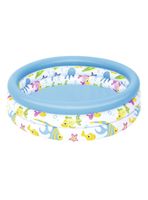 Piscina Inflable 3 Anillos Fondo Marino 101 L