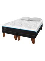 Cama Europea Green Infinity King + Almohadas