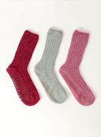 Tripack Calcetín Logo Largo Cozy