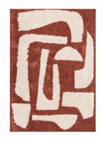 Alfombra Shaggy Monet 150x200 cm Terracota