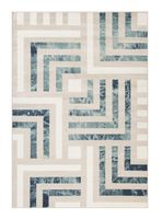 Alfombra Jungle 160x235 cm Azul