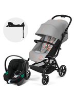 Coche Travel Eezy S Plus BLK Gris y Silla Aton B2