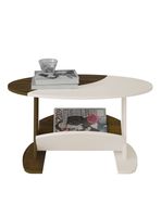 Mesa de Centro Isis Ovalada 45x80 cm