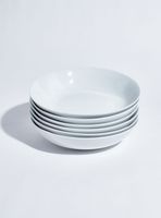 Set de 6 Platos Sopa 21 cm Porcelana