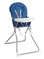 Silla de Comer Plegable Vectra Azul Bebesit