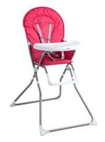Silla de Comer Plegable Vectra Rosada Bebesit