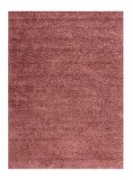 Alfombra 133 x 180 cm Shaggy Basic Rosa
