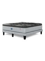 Cama Europea Sky 2 Plazas Plata