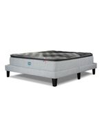 Cama Lownest Sunset King + Respaldo Tignes Plata