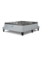 Cama Lownes Sunset King + Respaldo Tibet Plata