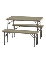 Set de Mesa y Bancos Plegables 102