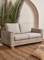 Sofá 2 Cuerpos Augusta Ratán Natural