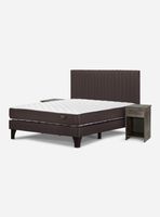 Cama Europea Ergo T New 2 Plazas + Set de Muebles