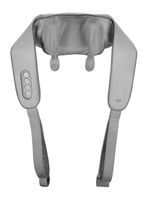Masajeador de Cuello y Hombros Shiatsu con Simulador de Manos Gris