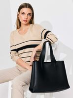 Cartera de Hombro con Doble Compartimento