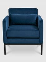 Poltrona Linth Olive Azul