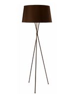 Lámpara Pie Trípode Negro