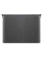 Respaldo Súper King Pestaña Lino Gris