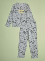 Pijama Largo Full Print Dinosaurios