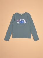 Polera Estampado Rostro Stitch