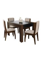 Juego de Comedor Lorenzi 4 Sillas Lorenzi